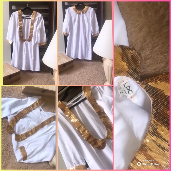 Beautiful backless white party dress - Picture 6 of 6